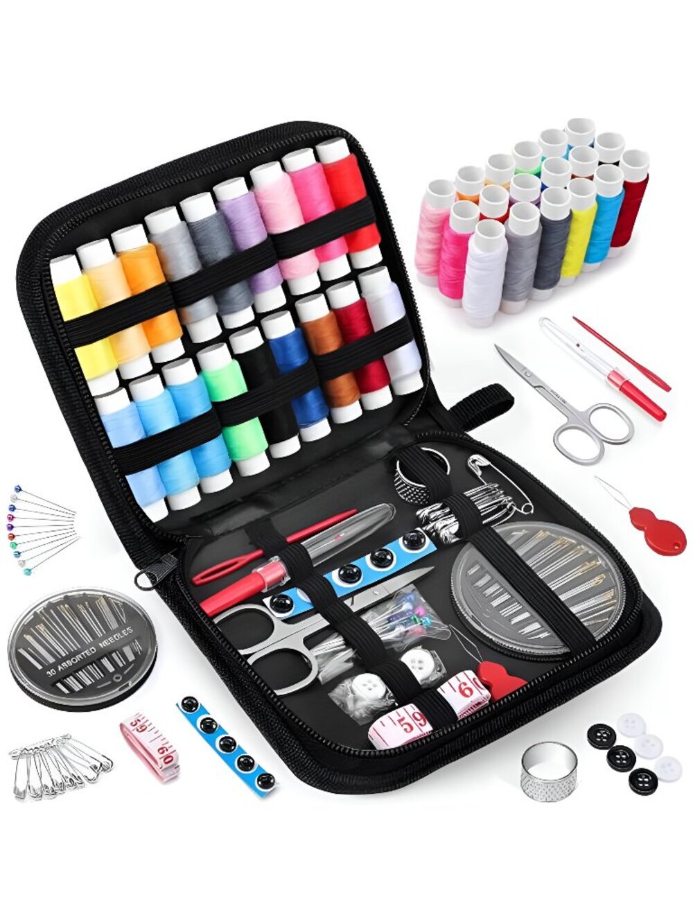 Coquimbo Sewing Kit Gifts for Mom Grandma Women Men Adults Kids Teens Beginner